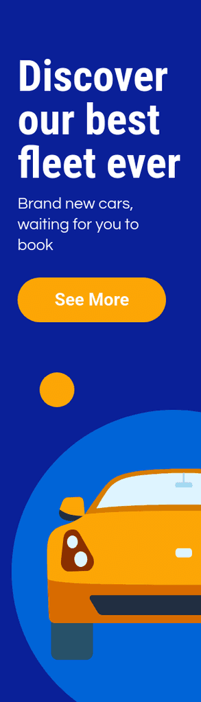 Brand New Car Fleet Waiting for You Animated