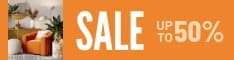 Orange House Furniture Sale Half Banner