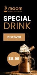 Coffee and Teahouse Special Drink Price Vertical Banner