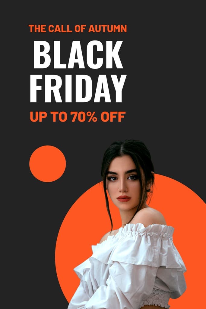 Black Friday The Call of Autumn Pinterest Pin Tall