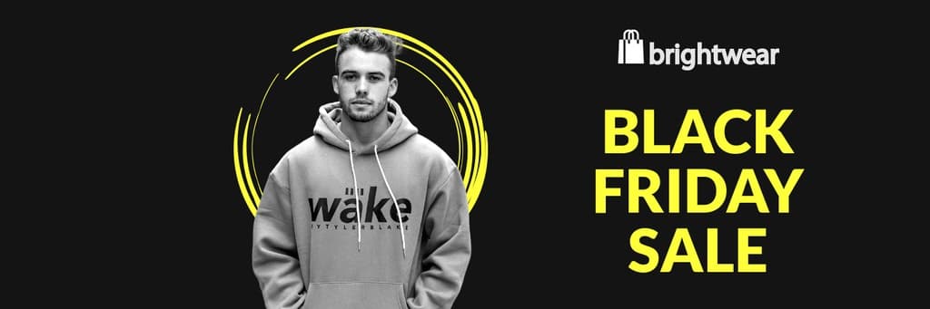 Hoodie Black Friday Yellow Sale X Header