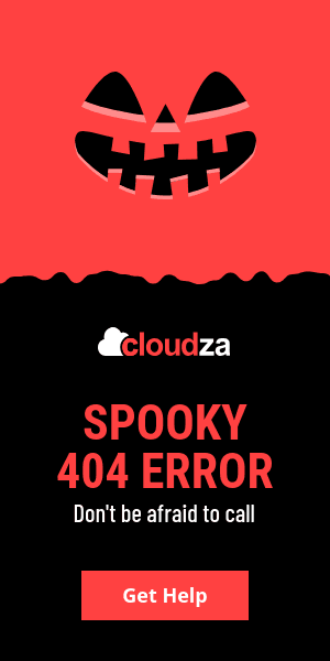 Spooky Halloween 404 Half Page