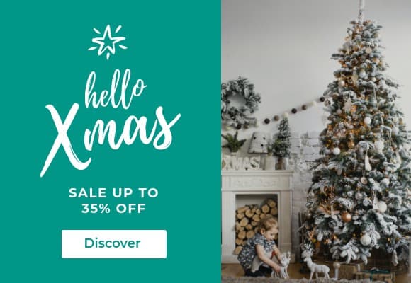 Hello Xmas Christmas Teal Sale Netboard