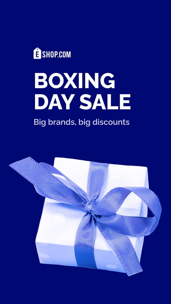 Boxing Day Big Brand Sale Story