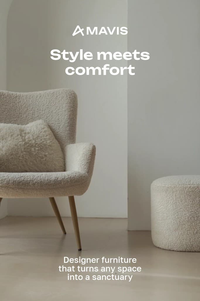 Style Meets Comfort Mavis Furniture Video Pinterest Pin Tall