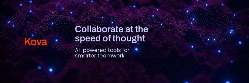 Speed of Thought Kova Software Video X Header