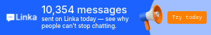 Announce Messages Sent with Linka Animated Mobile Banner