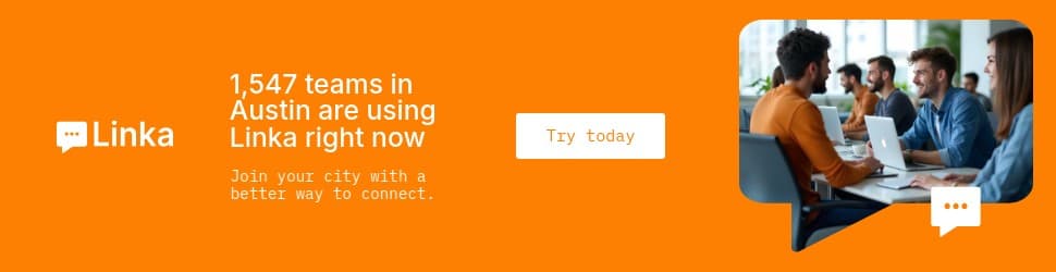 Connect Austin Teams with Linka Animated Billboard