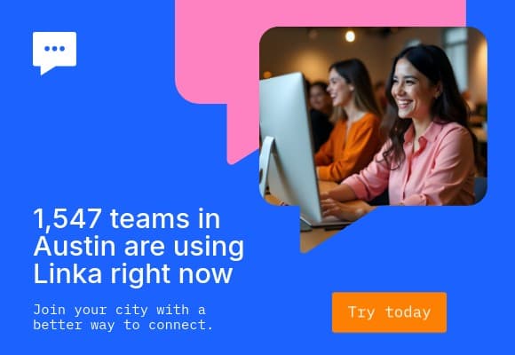 Teams in Austin using Linka Animated Netboard
