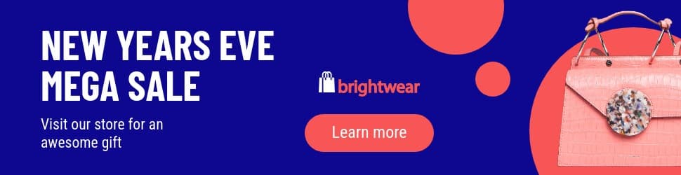 New Year Mega Sale with Awesome Gift Billboard