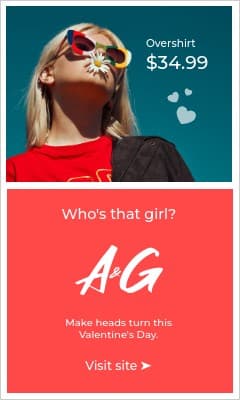 Make Heads Turn This Valentine's Day Vertical Rectangle