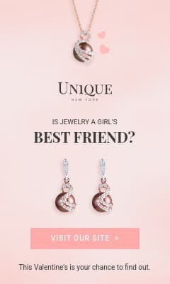 Jewelry Best Friend on Valentine's Day Vertical Rectangle