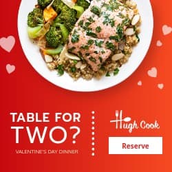 Table For Two on Valentine's Day Square