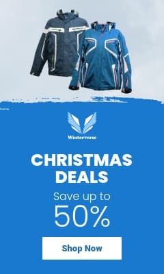 Blue Winterverse Christmas Deals Vertical Rectangle