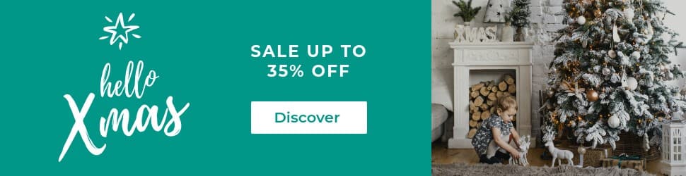 Hello Xmas Christmas Teal Sale Billboard