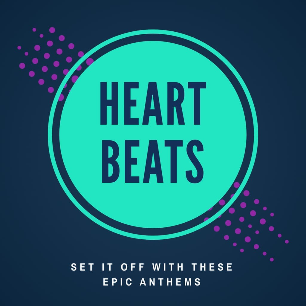 Epic Heart Beats Album Cover Spotify Playlist Cover