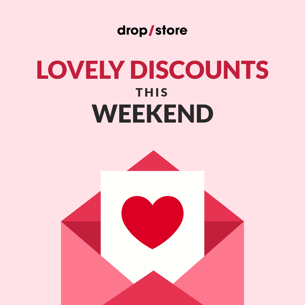 Lovely Discounts This Valentine's Day Weekend Instagram Post