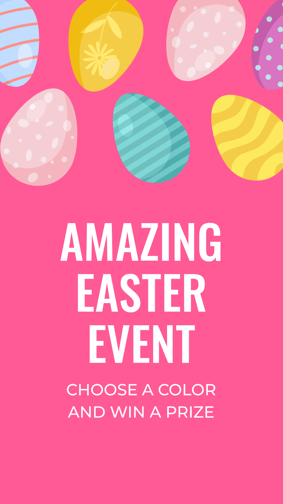 Amazing Easter Event Colorful Eggs