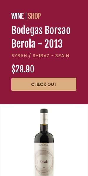 Bodegas Borsao Wine Shop Half Page