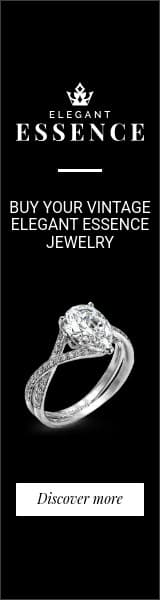 Vintage Diamond Ring Jewelry Wide Skyscraper