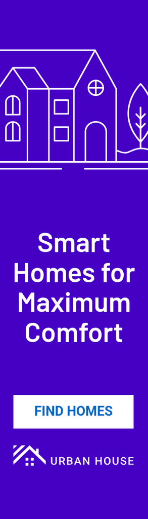 Line Art Smart Homes Portrait