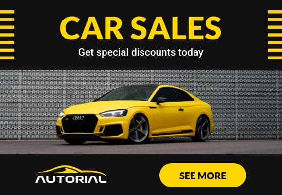 Special Car Sale Discounts Animated