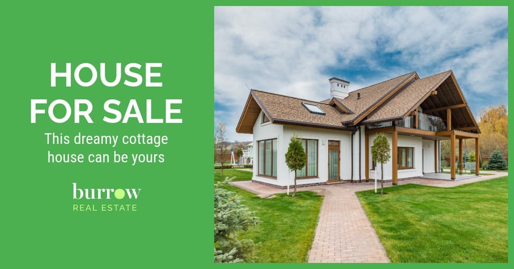 Green Dreamy Cottage House