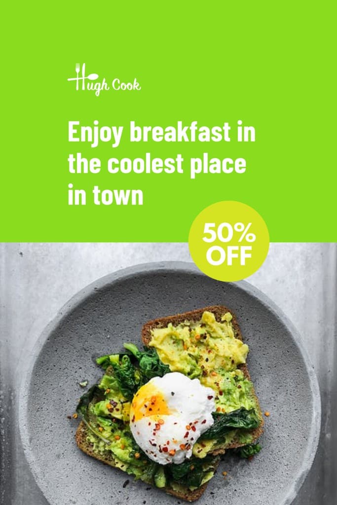 Cool Healthy Breakfast Promo Pinterest Pin Tall