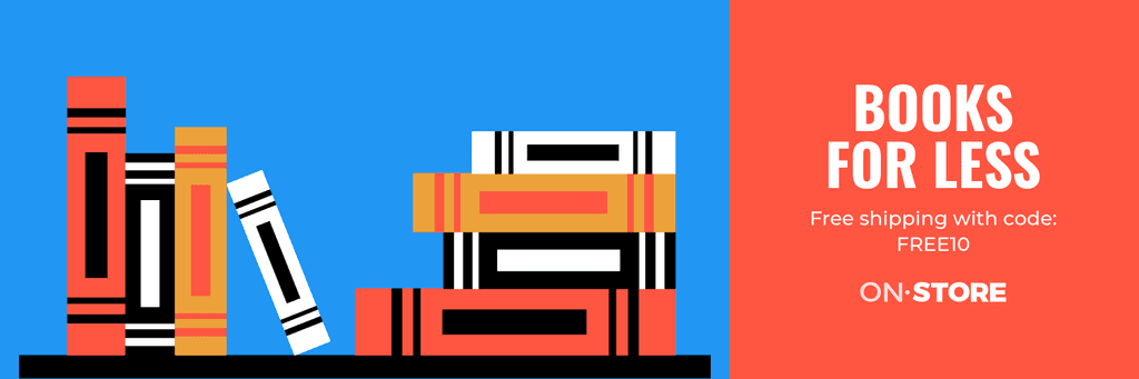 Books for Less and Free Shipping X Header