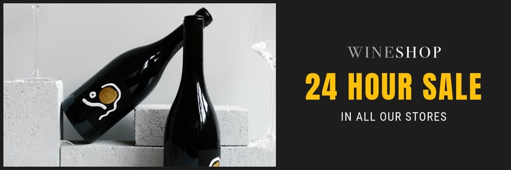 Wineshop 24 Hour Sale X Header