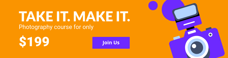 Take It Make It Photography Course Billboard