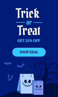 Trick or Treat Halloween Sale Vertical Rectangle