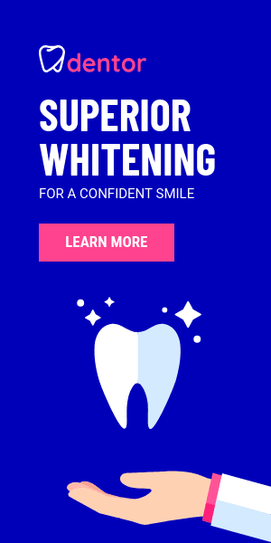 Superior Whitening for a Confident Smile Half Page