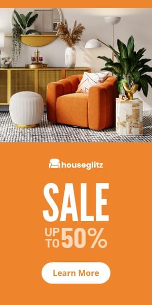 Orange House Furniture Sale Half Page