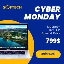 Cyber Monday MacBook 2021 Deal Square