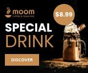 Coffee and Teahouse Special Drink Price Small Rectangle