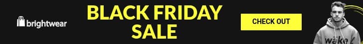Hoodie Black Friday Yellow Sale Leaderboard