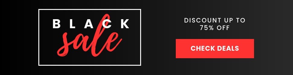 Red Style Black Friday Sale Billboard
