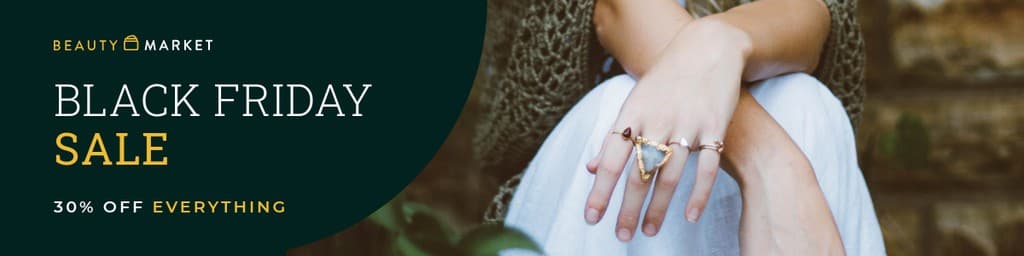 Beauty Market Black Friday Sale Etsy Cover Etsy Big Shop Banner