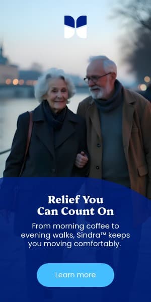 Count on Relief Sindra Animated Half Page