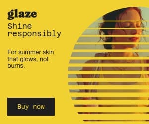 Glaze Shine Responsibly Summer Beauty Products Animated Inline Rectangle
