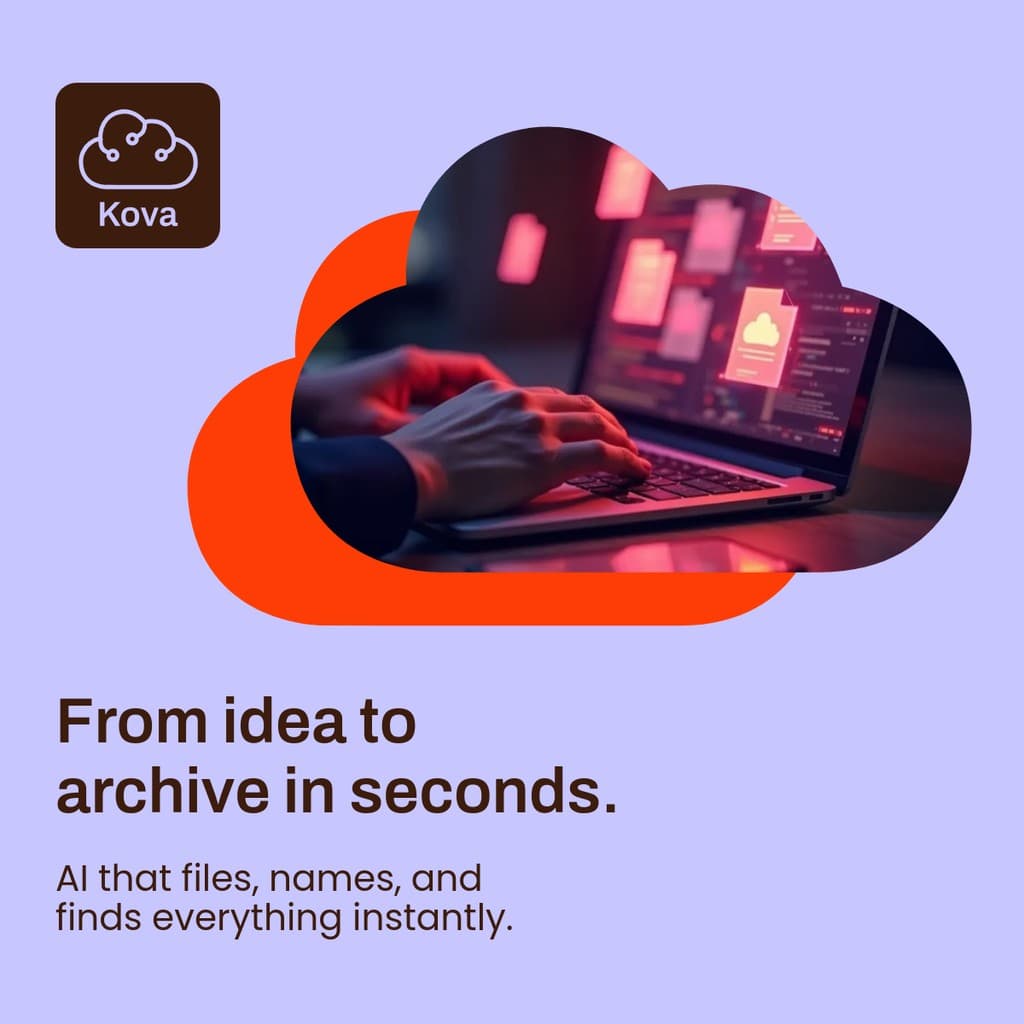 Idea to Archive Kova Software Animated 