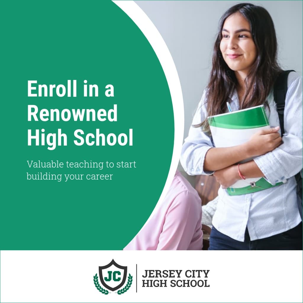 Enroll in a Renowned High School Instagram Post