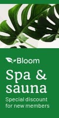 Spa & Sauna Special New Member Discount Vertical Banner