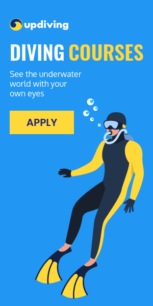 See the Underwater World Diving Courses Half Page