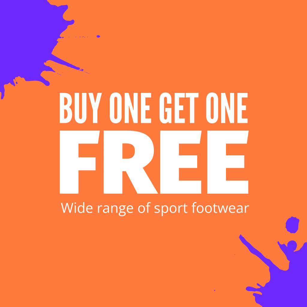 Wide Range Sport Footwear BOGO