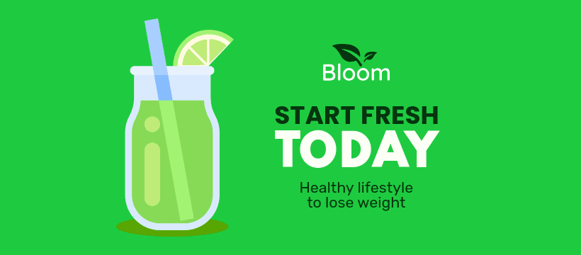 Healthy Lifestyle to Lose Weight Facebook Cover