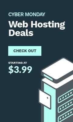 Cyber Monday Web Hosting Deals Vertical Rectangle