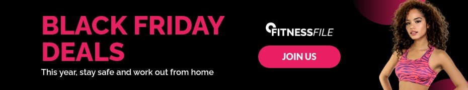 Home Fitness Workout Black Friday Deals Top Banner