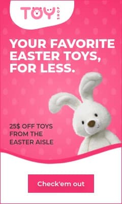 Favorite Bunny Easter Toys 
